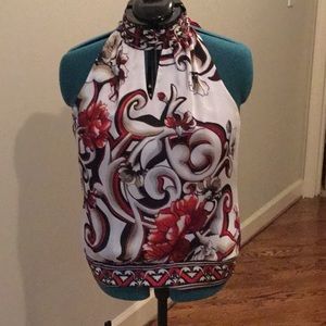 Beautiful halter top from White House Black market